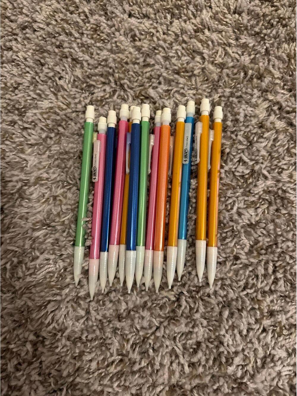 13 BIC Colorful Mechanical Pencils Set